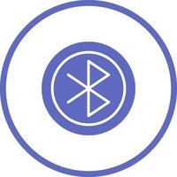 icono de vector de bluetooth