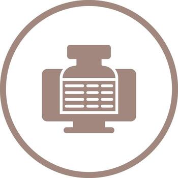 Computer Vector Icon