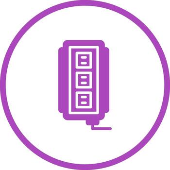 icono de vector de enchufe