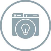 Lightbulb Vector Icon