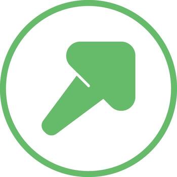 icono de flecha vector