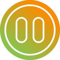 Pause Button Vector Icon