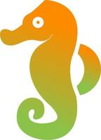 Seahorse Vector Icon