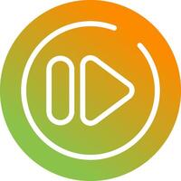 Next Track Circle Vector Icon