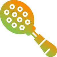 Slotted Spoon Vector Icon