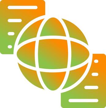 documento compartiendo vector icono