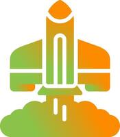 Rocket Launch Vector Icon