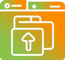 Upload File Vector Icon