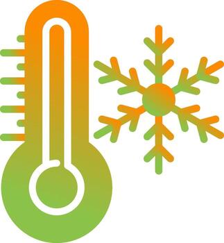 termómetro vector icono