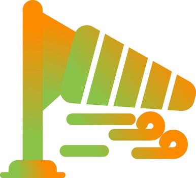 icono de vector de viento