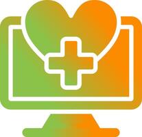 icono de vector de computadora