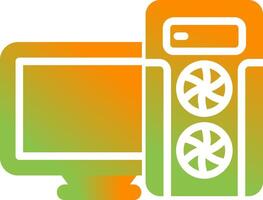 Gaming Pc Vector Icon