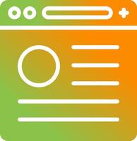 Browser Vector Icon