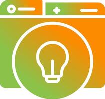 Lightbulb Vector Icon