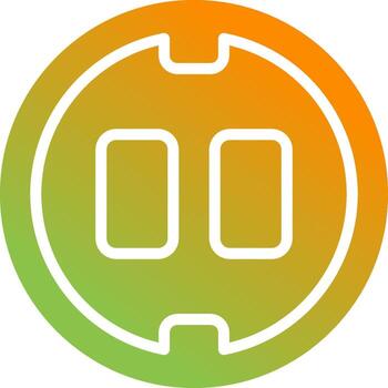 icono de vector de enchufe