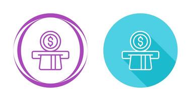 Automated Teller Machine Vector Icon