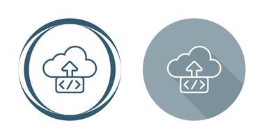 Cloud Deployment Vector Icon