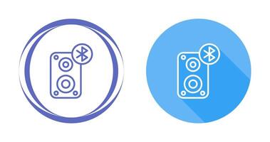 Portable Bluetooth Speaker Vector Icon