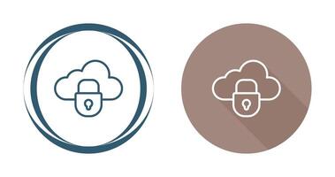 Private Cloud Vector Icon