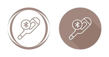 Bluetooth Thermometer Vector Icon