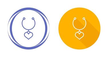 Heart Shaped Locket Vector Icon