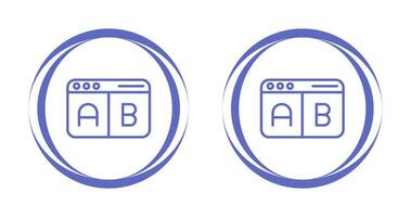 Multivariate Testing Vector Icon