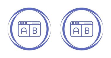 Multivariate Testing Vector Icon