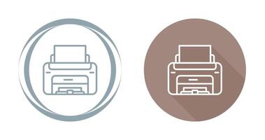 Laser Printer Vector Icon