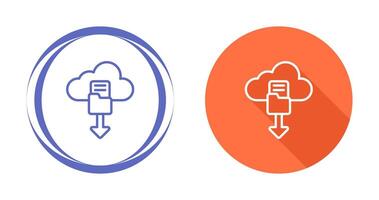 Cloud Security Auditing Vector Icon