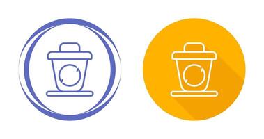 Recycling bin Vector Icon