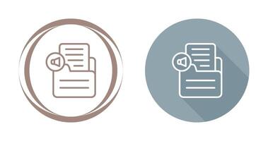 Document Insert Audio Vector Icon