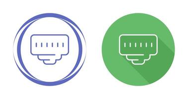 Ethernet Port Vector Icon