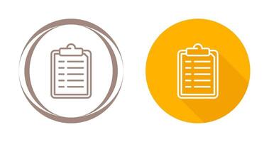 Clipboard with documents Vector Icon