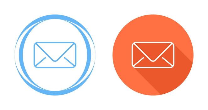 icono de vector de correo