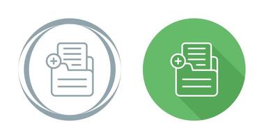 Document Add Vector Icon