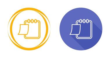 Writing pad Vector Icon