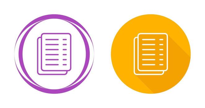 Document Vector Icon