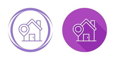 Home Location Vector Icon