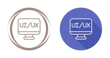 ux ui vector icono