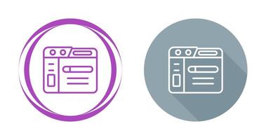 Browser Vector Icon