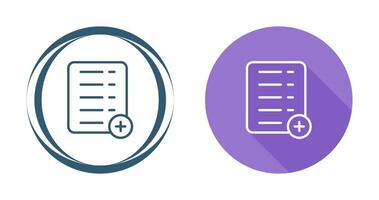 Add Document Vector Icon
