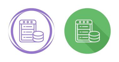 Database Vector Icon
