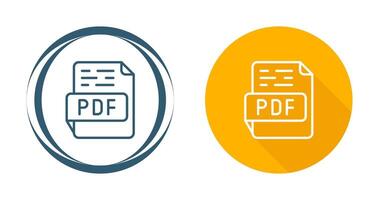 PDF Vector Icon