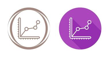 Line Chart Vector Icon