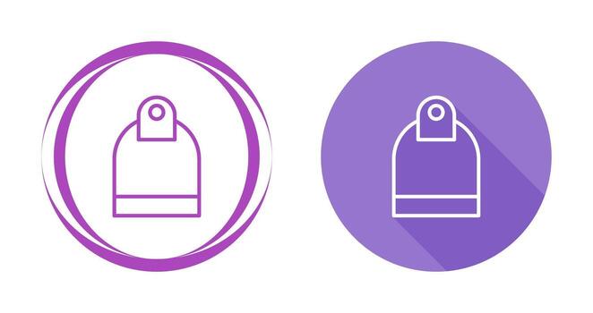 icono de vector de azada