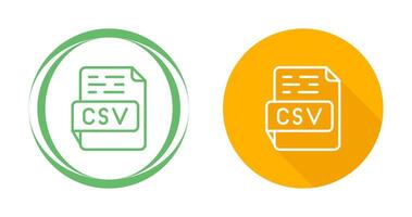 CSV Vector Icon