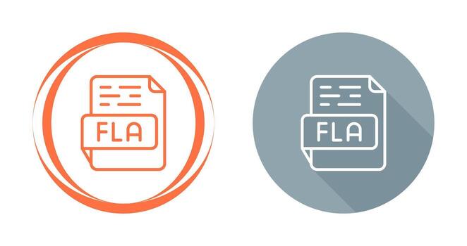 FLA Vector Icon