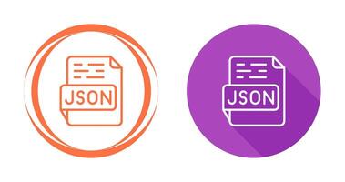 JSON Vector Icon