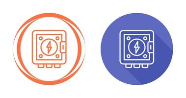 icono de vector de panel eléctrico