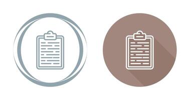 Clipboard Vector Icon